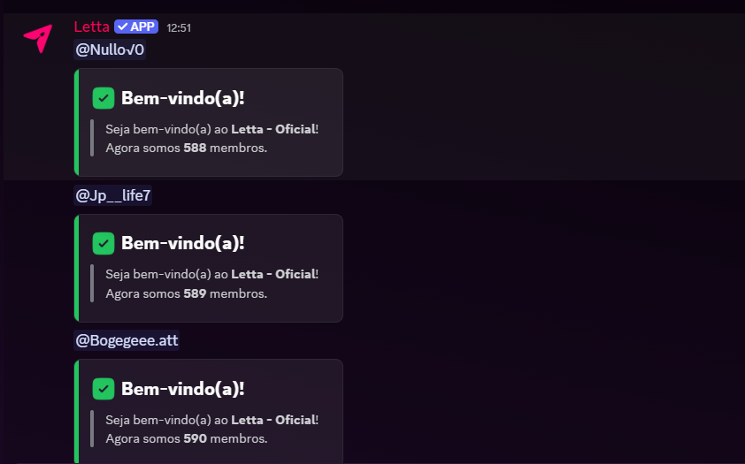 Ferramentas de moderação da Letta