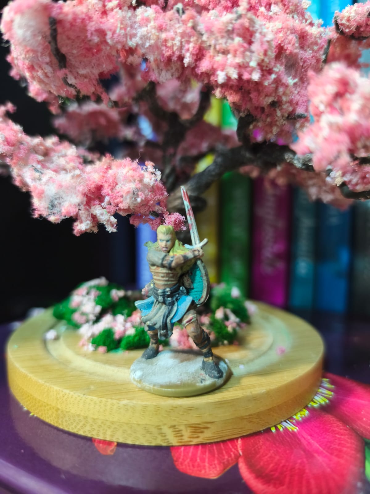 Miniatura pintada pela Tatisky